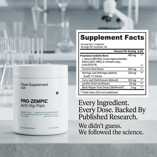 Clean, No-Compromise Ingredients