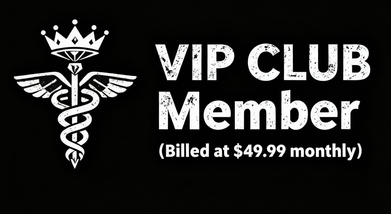VIP CLUB Member (Billed at $49.99 monthly)